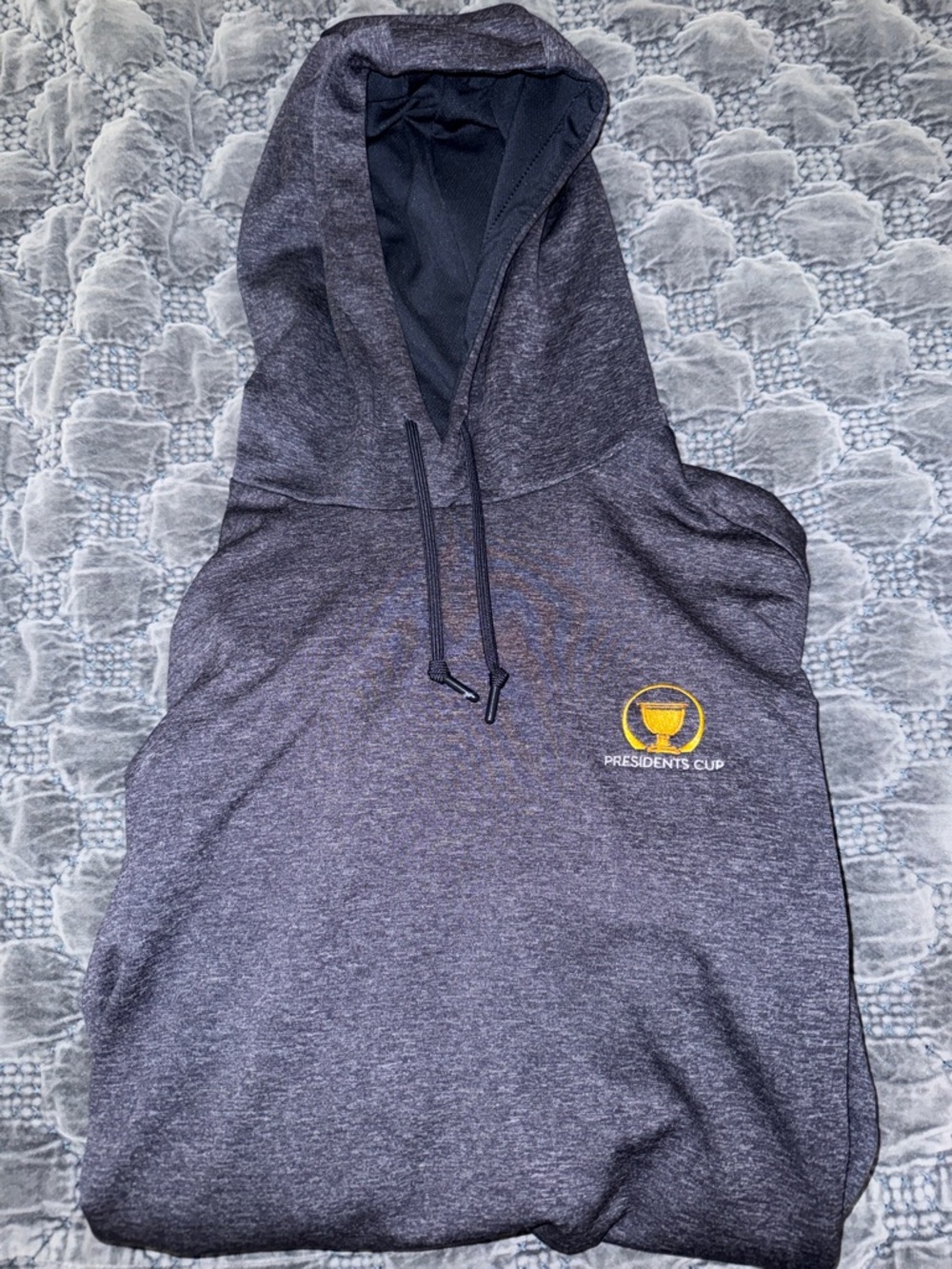 Presidents Cup Navy Blue Hoodie - FootJoy - Large